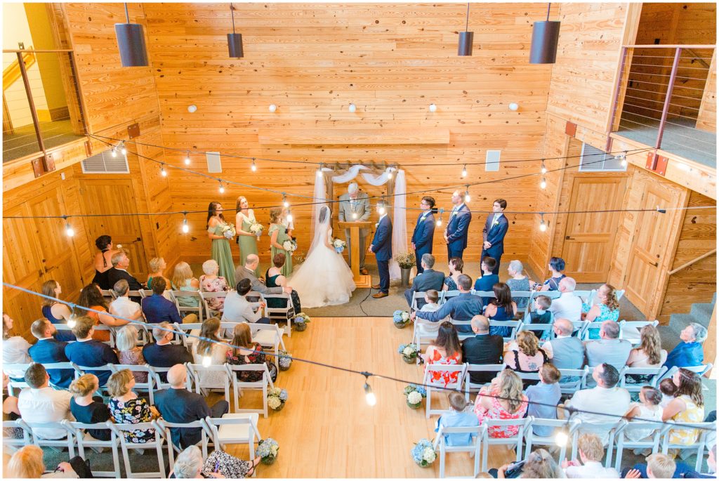 Indoor Wedding ceremony Chapel Hill, North Carolina