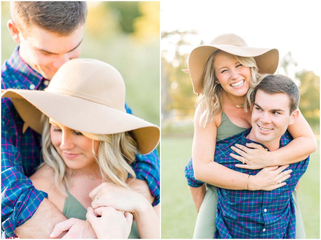 Couple Engagement Portraits | Vineyards at Willow Run | by Kaitlyn Blake Photography | Fall Engagement Session