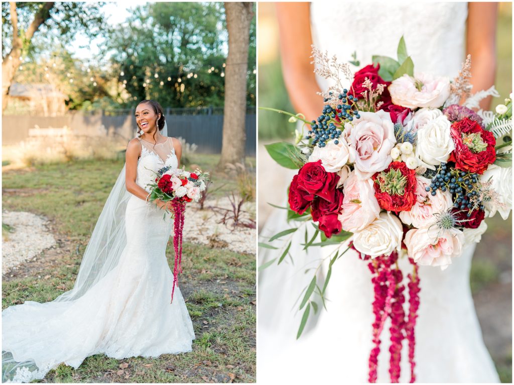 Bridal Portraits | The Firehouse Goldsboro Wedding | by Kaitlyn Blake Photography | Fall Elegant Wedding 