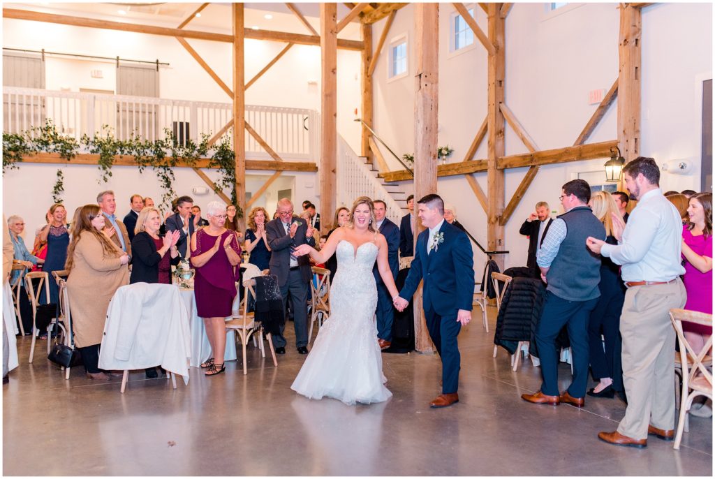 Reception | The Barn of Chapel Hill | by Kaitlyn Blake Photography | Fall Elegant Wedding 
