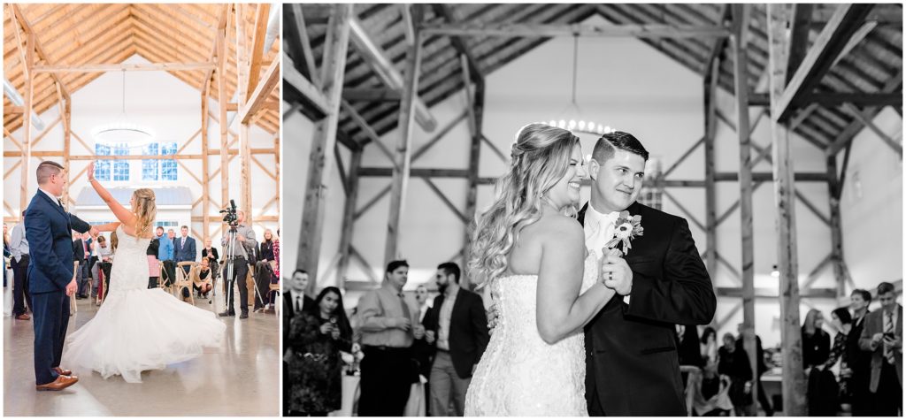 Reception | The Barn of Chapel Hill | by Kaitlyn Blake Photography | Fall Elegant Wedding 
